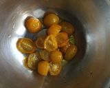 簡単！セミドライトマトとバジルのパスタ♡作り方1写真