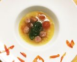 彩りに☆湯むき後のトマトの皮(乾燥)作り方1写真