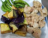 賀茂なすと伏見とうがらしの揚げ出し作り方3写真