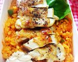 お弁当、ランチに☆チキンライス作り方6写真