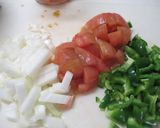 トマトチャーハン☆リゾット風作り方1写真