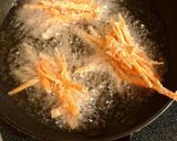 お箸が止まらない♪にんじんのパリパリ揚げ作り方4写真