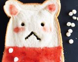 朝ごはんにジャムデコねこぱん(動画付き)作り方6写真