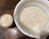 圧力鍋で☆3種の鶏だしごはんとポテサラを作り方1写真