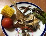 おいしいな♪アジの骨せんべい作り方4写真