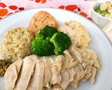 圧力鍋で☆3種の鶏だしごはんとポテサラを作り方7写真