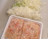 濃厚♡蟹のトマトクリームパスタ作り方1写真