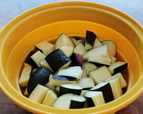 レンジで！なすと豆腐のそぼろ味噌炒め作り方4写真
