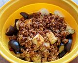 レンジで!なすと豆腐のそぼろ味噌炒め作り方5写真