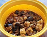 レンジで!なすと豆腐のそぼろ味噌炒め作り方6写真