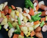 我が家の海老と野菜の炒めもの作り方5写真