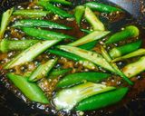 簡単煮付け★烏賊とオクラの美味しい関係♬作り方9写真