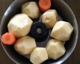 離乳食完了期 ジャガイモと人参のチヂミ作り方1写真