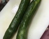 キューリの輪切り冷凍パック作り方1写真