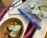 キューリの輪切り冷凍パック作り方3写真