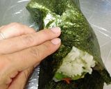 おにぎらず♡朝ごはんやお弁当にピッタリ作り方5写真