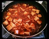 >>素無しで作る麻婆豆腐(°∀°*)作り方6写真