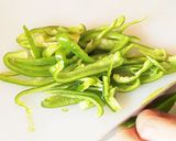 《超時短》きざみピーマンの納豆みそ和え作り方1写真