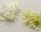 丸ズッキーニのチーズ＆肉詰めトマトスープ作り方2写真
