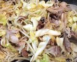 豚キャベもやしのとん平焼き。作り方4写真