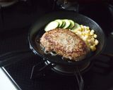オニオン醤油の和風ハンバーグ作り方5写真