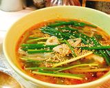 季節の疲れに☆香味野菜の旨辛スープ。作り方4写真