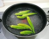 簡単❤オクラの梅おかか和え♪作り方3写真