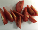 トマトと卵の炒め物作り方1写真