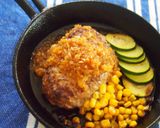 オニオン醤油の和風ハンバーグ作り方8写真