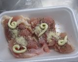 ロールレタスチキン♪作り方2写真