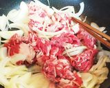 簡単♪トマトたっぷりの牛丼♪作り方2写真
