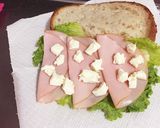 ライ麦サンド☆約200kcal作り方5写真