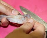 旦那レシピ・冷蔵庫でイカ（魚）の一夜干し作り方7写真
