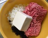卵なしでフワッフワ〜なハンバーグ！！作り方1写真