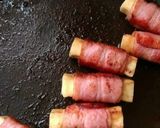 簡単　ヘルシー　高野豆腐巻き作り方4写真