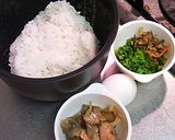 ザーサイとお新香の炒飯作り方1写真