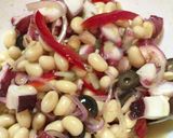 茹で豆とタコのマリネ作り方3写真