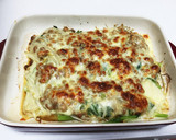 じゃがいもと小松菜の和風納豆チーズ焼き作り方9写真