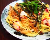 たことしめじのガーリックパスタ作り方6写真