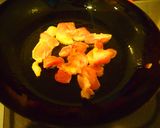細切りチキンとしめじのパスタ作り方3写真