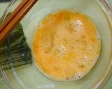 レンジで1分20秒！ニラ玉丼作り方3写真