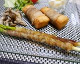 豚バラ肉巻き巻き　厚揚げバージョン作り方4写真
