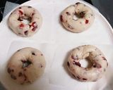 もっちりクランベリーとクリチのベーグル作り方11写真