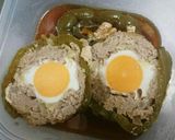 ピーマンのびっくり肉詰め煮作り方9写真