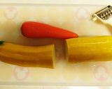 ズッキーニのカラフルリボンサラダ作り方1写真