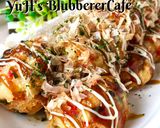 イカ下足deはんぺん&豆腐のたこ焼き風作り方9写真