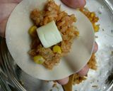 餃子の皮でケチャップライス包み揚げ！作り方2写真