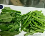 茎を食べる！～空心菜のザーサイ炒め～作り方2写真