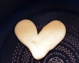 簡単☆型不要 ハートのホットケーキ作り方10写真