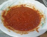 簡単◎辛味噌と豚かしらの東松山風やきとり作り方1写真